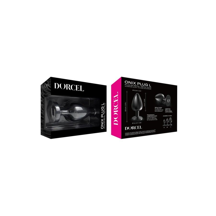 Plug anal en métal Onix Plug L - Dorcel