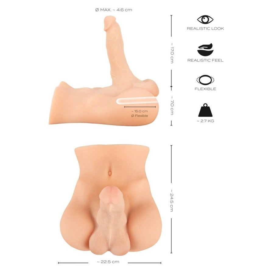 Masturbateur réaliste Deluxe Man 02 - Realistixxx