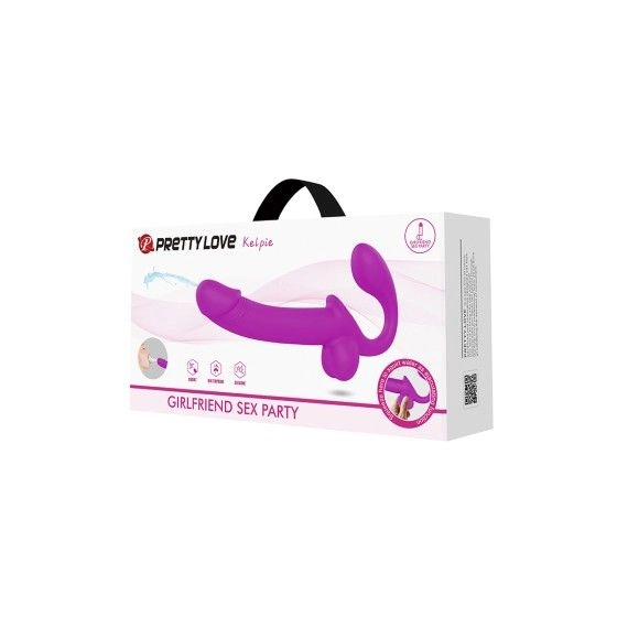 Gode anatomique éjaculateur Kelpie - Pretty Love Gode anatomique éjaculateur Kelpie - Pretty Love