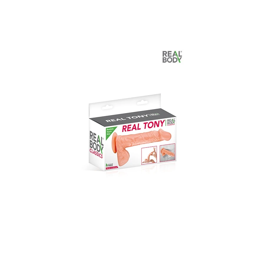 Gode réaliste 18 cm - Real Tony