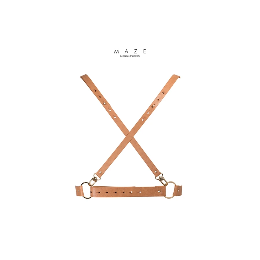 Harnais X marron - Maze Harnais X marron - Maze