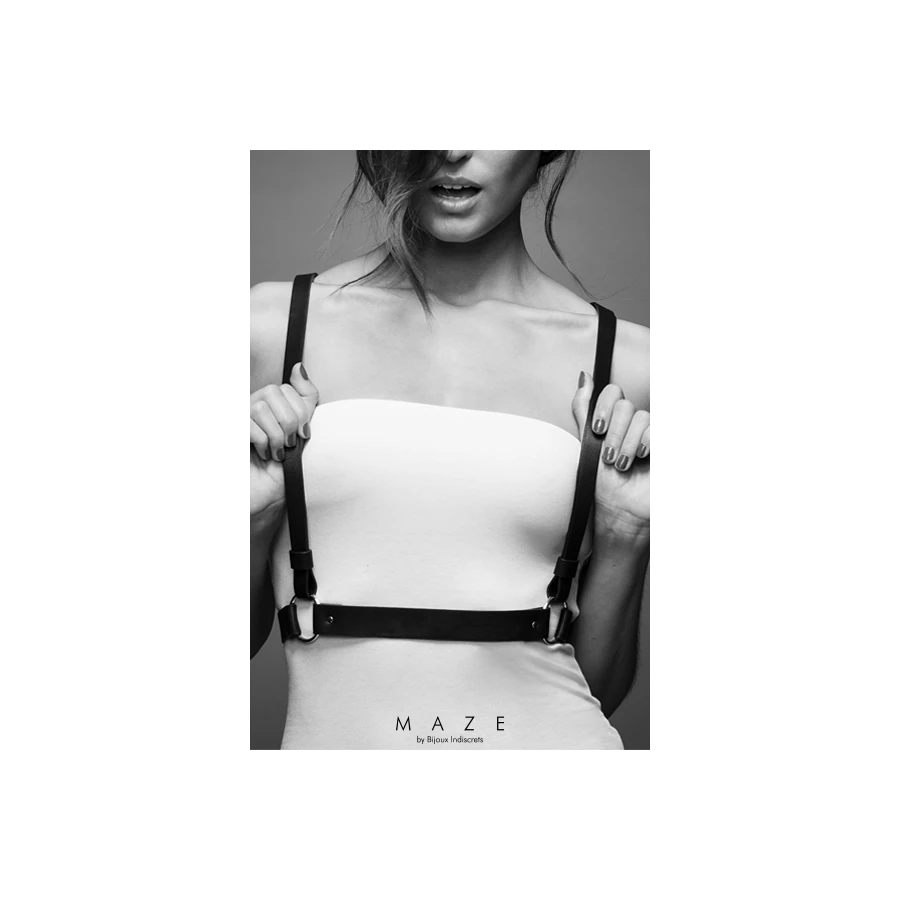 Harnais X marron - Maze
