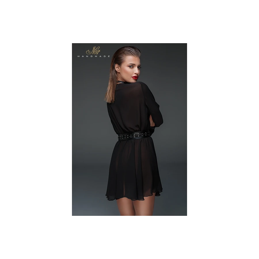 Minirobe choker en mousseline F150