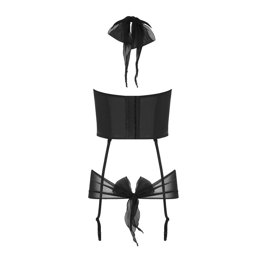 Guêpière Kesmina faux cuir - Passion