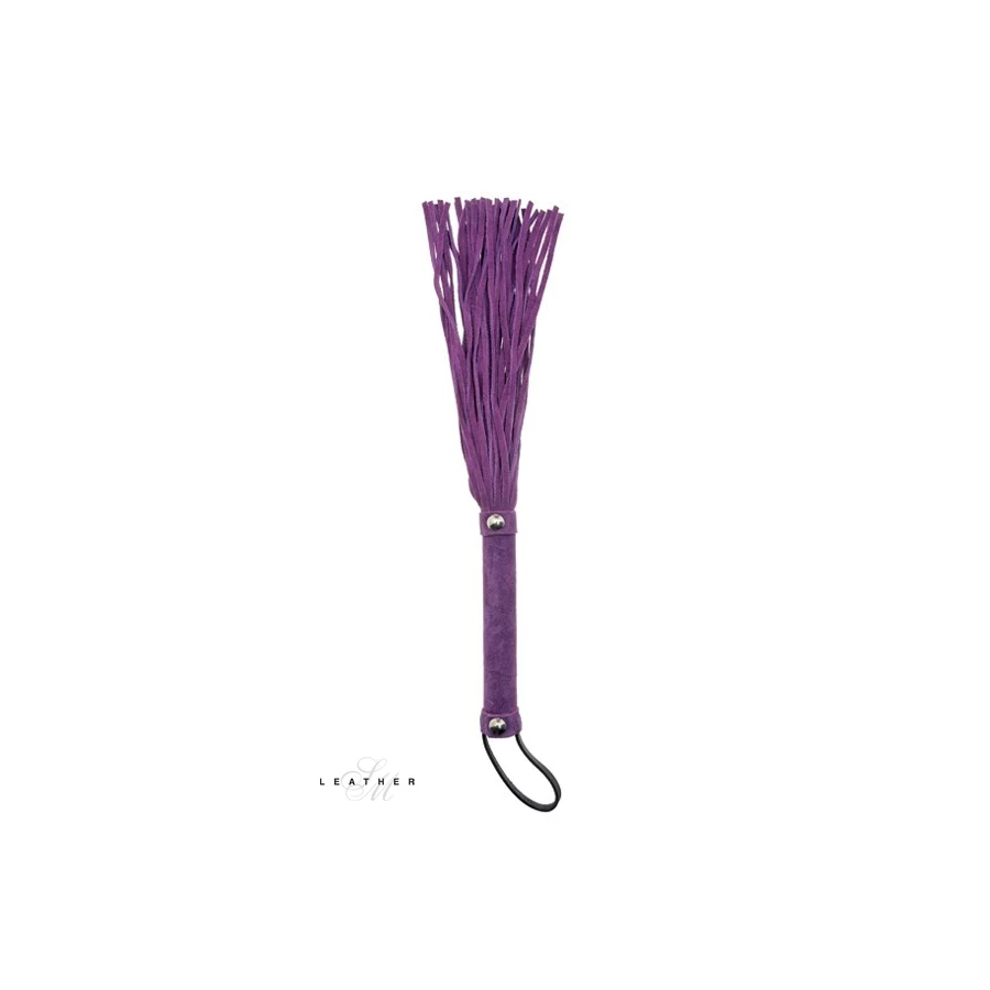 Martinet en cuir violet Martinet en cuir violet