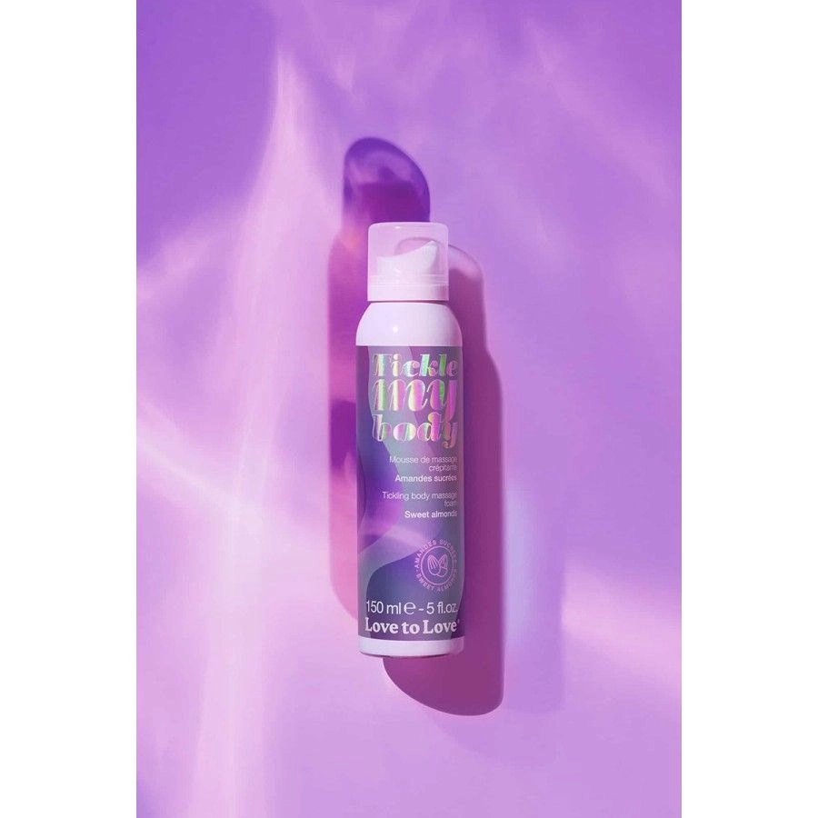 Mousse massage crépitante - Amande sucrée