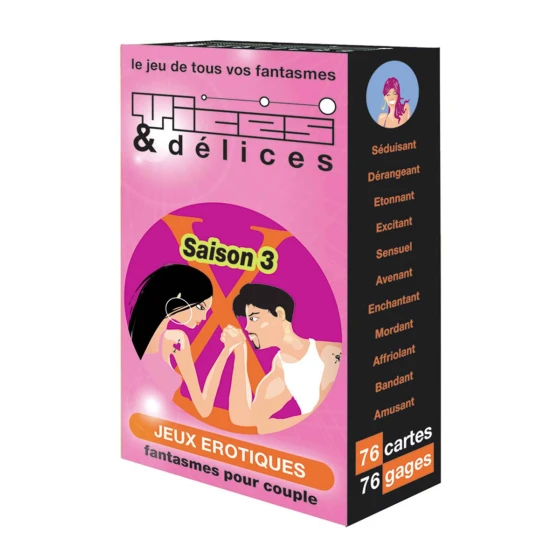 Jeu érotique Vices et Délices - saison 3 Jeu érotique Vices et Délices - saison 3