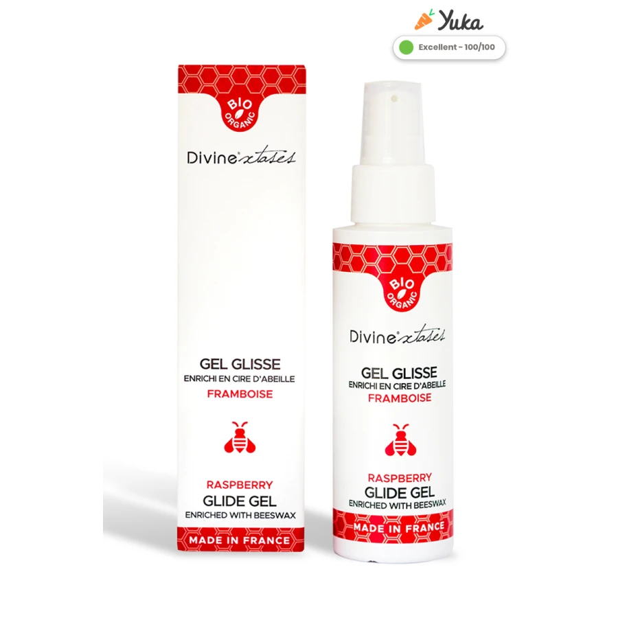 Lubrifiant Bio Framboise 100ml - Divinextases
