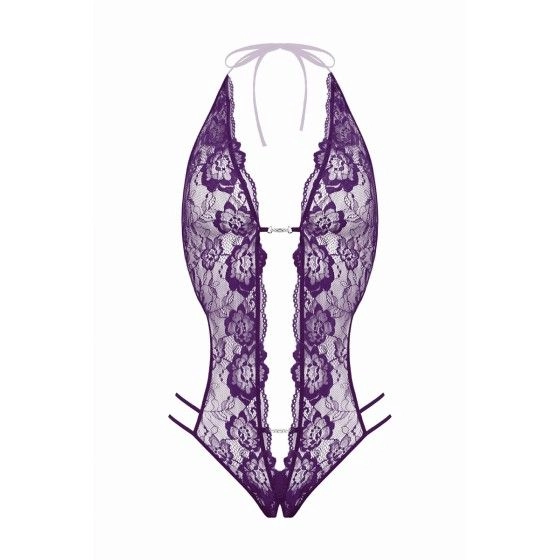 Body string ouvert Renee violet - Christine