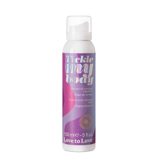 Mousse massage crépitante - cerisier