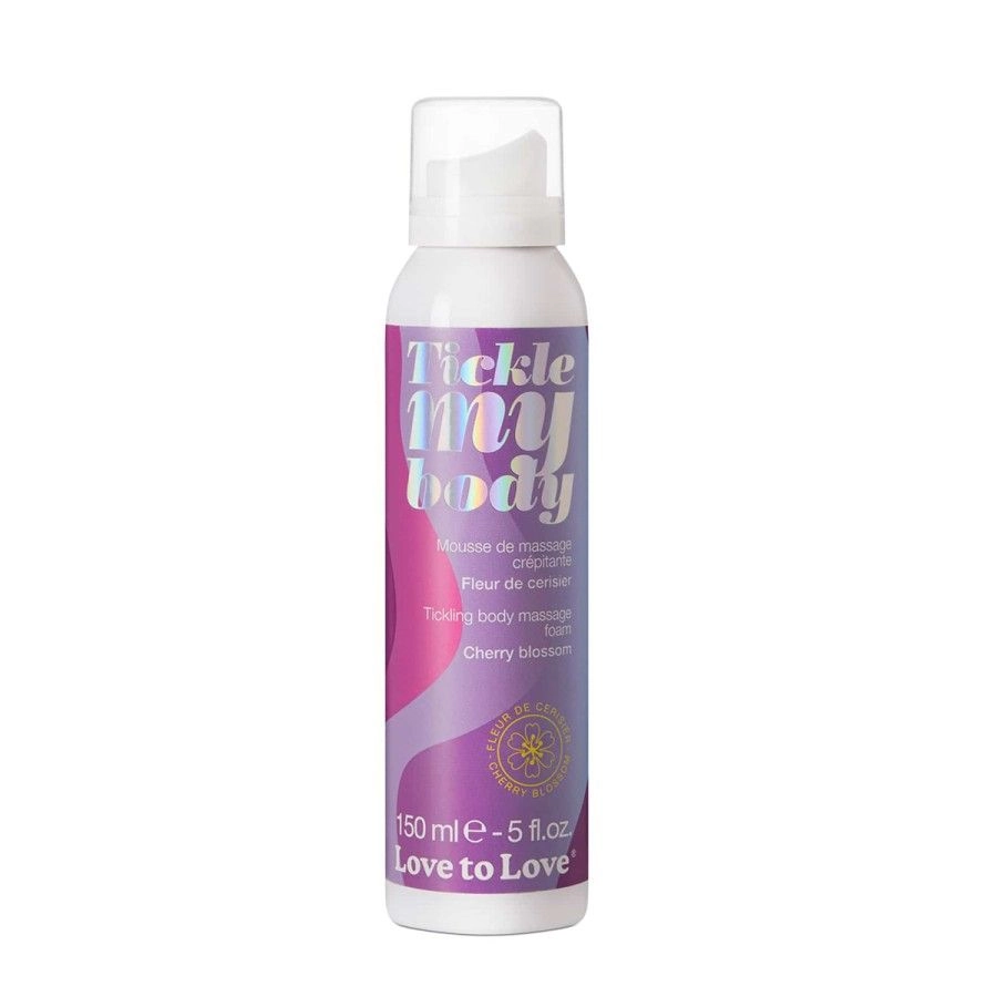Mousse massage crépitante - cerisier