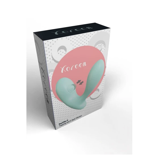 Stimulateur DuoVibe II Tapping et Point G - Xocoon