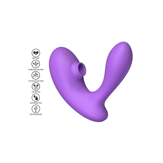 Stimulateur DuoVibe I Air et Point G - Xocoon