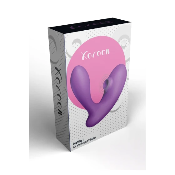 Stimulateur DuoVibe I Air et Point G - Xocoon