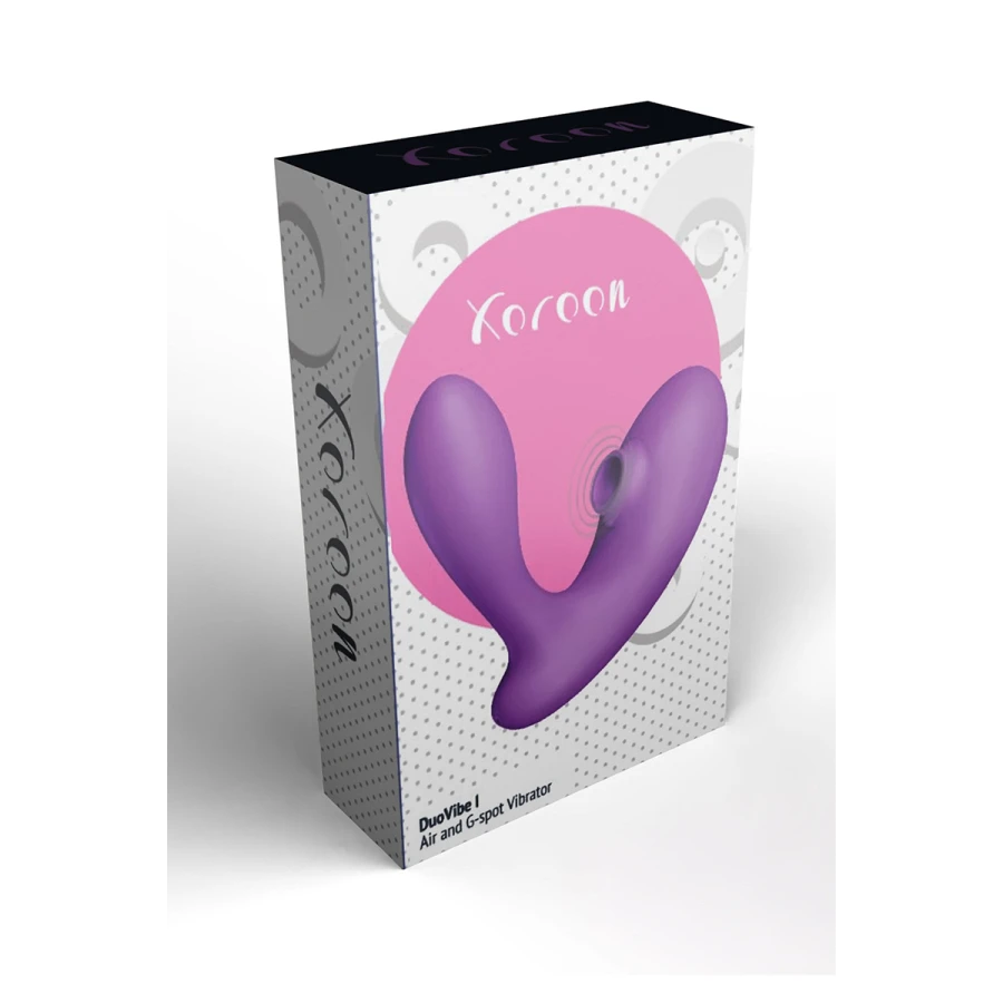 Stimulateur DuoVibe I Air et Point G - Xocoon