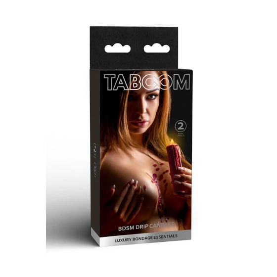 Set 2 bougies goutte à goutte BDSM - Taboom