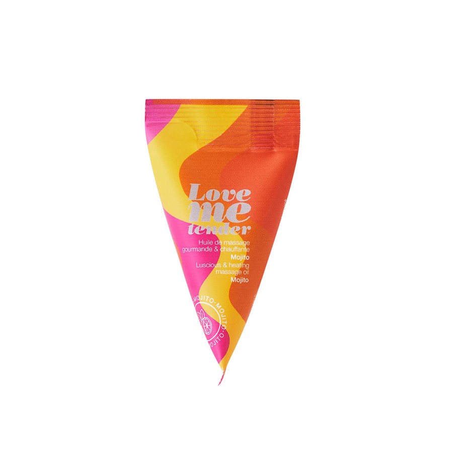 Berlingot huile massage comestible Mojito Berlingot huile massage comestible Mojito