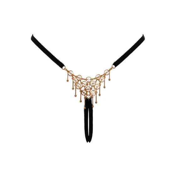 String ouvert avec design bijou - Cottelli LINGERIE 