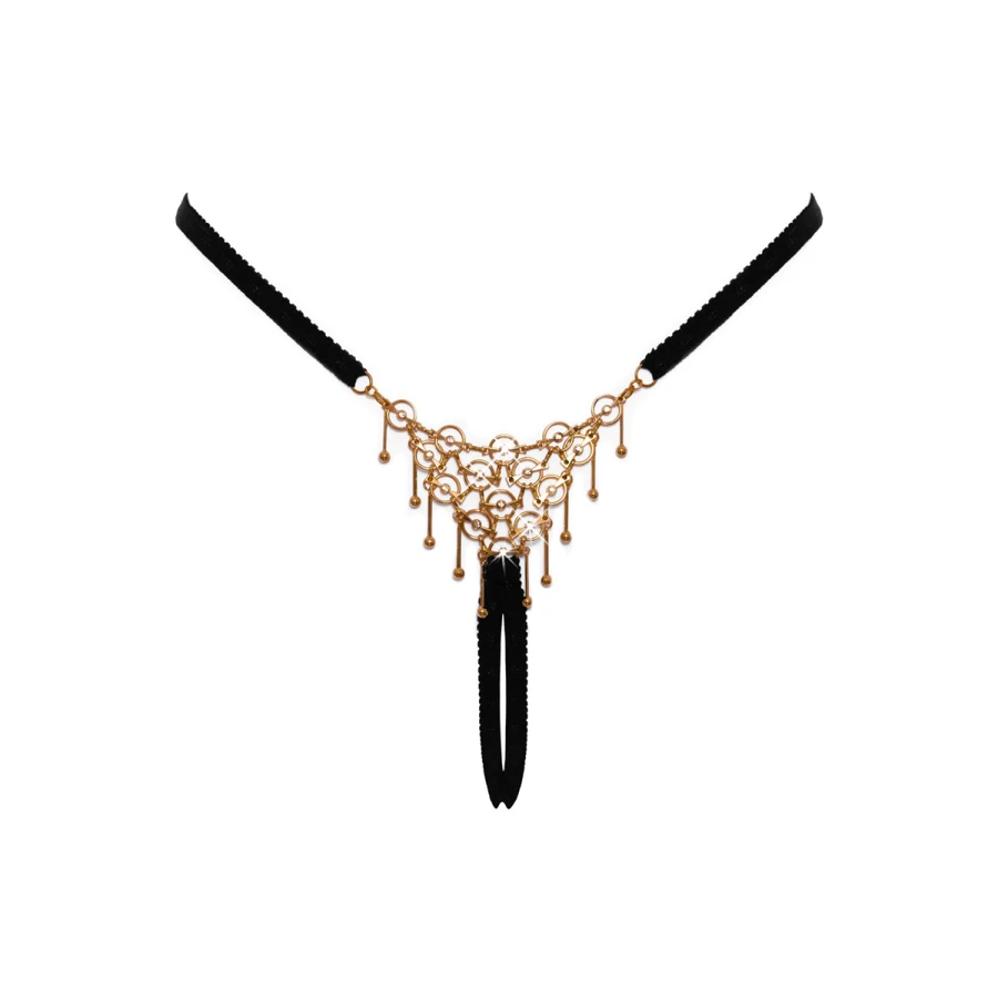 String ouvert avec design bijou - Cottelli LINGERIE 