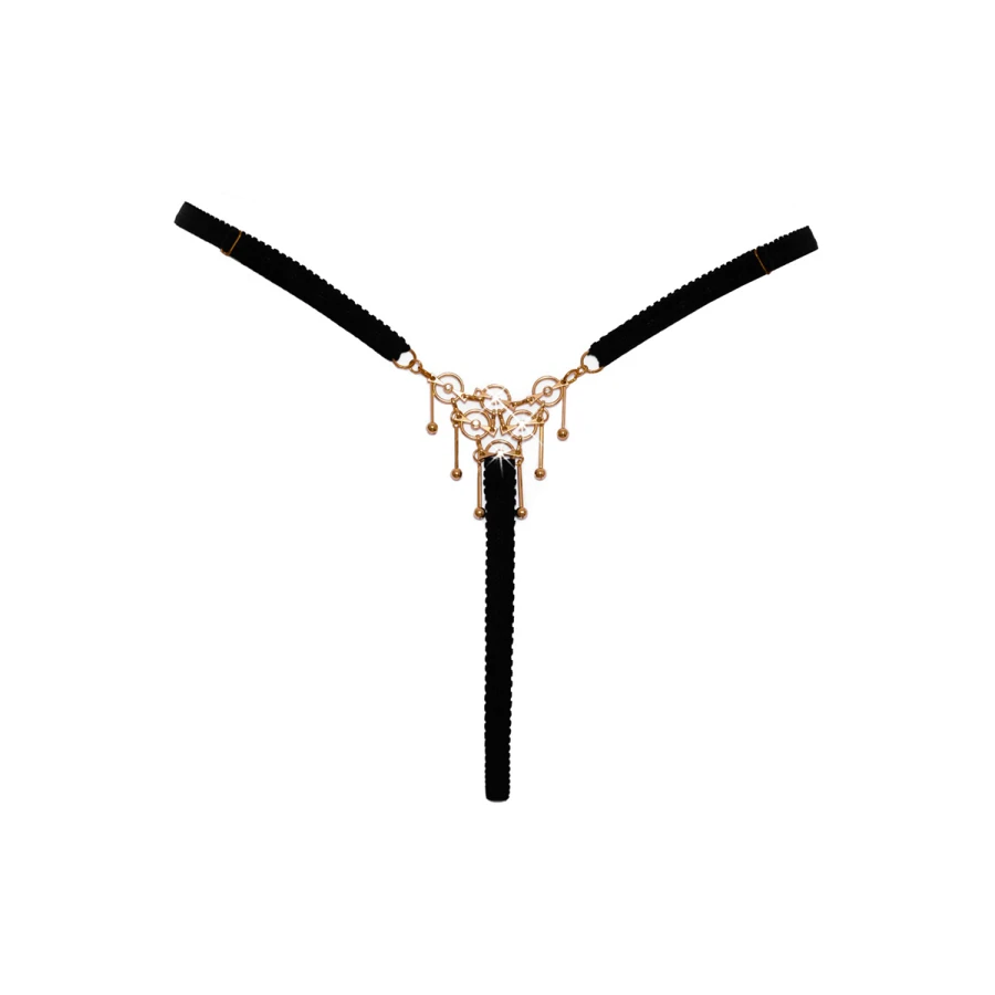 String ouvert avec design bijou - Cottelli LINGERIE 