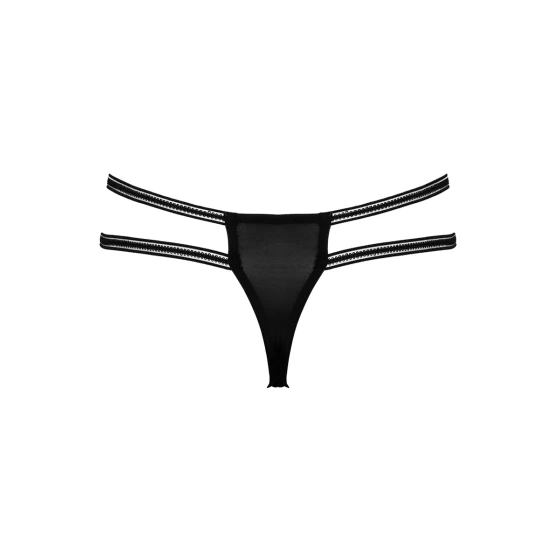 String ouvert Rio noir en dentelle - Cottelli LINGERIE 