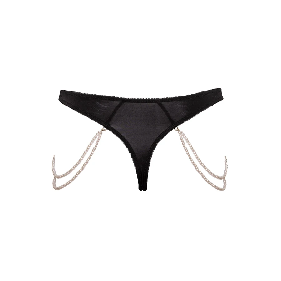 String Rio avec chaines de perles - Cottelli LINGERIE 