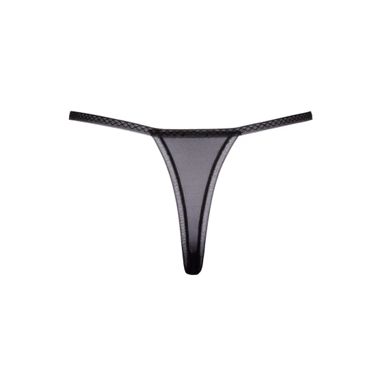 String ouvert Fleur brodée - Cottelli LINGERIE