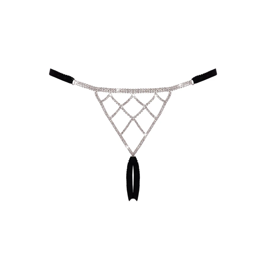 String ouvert strass - Cotelli Lingerie