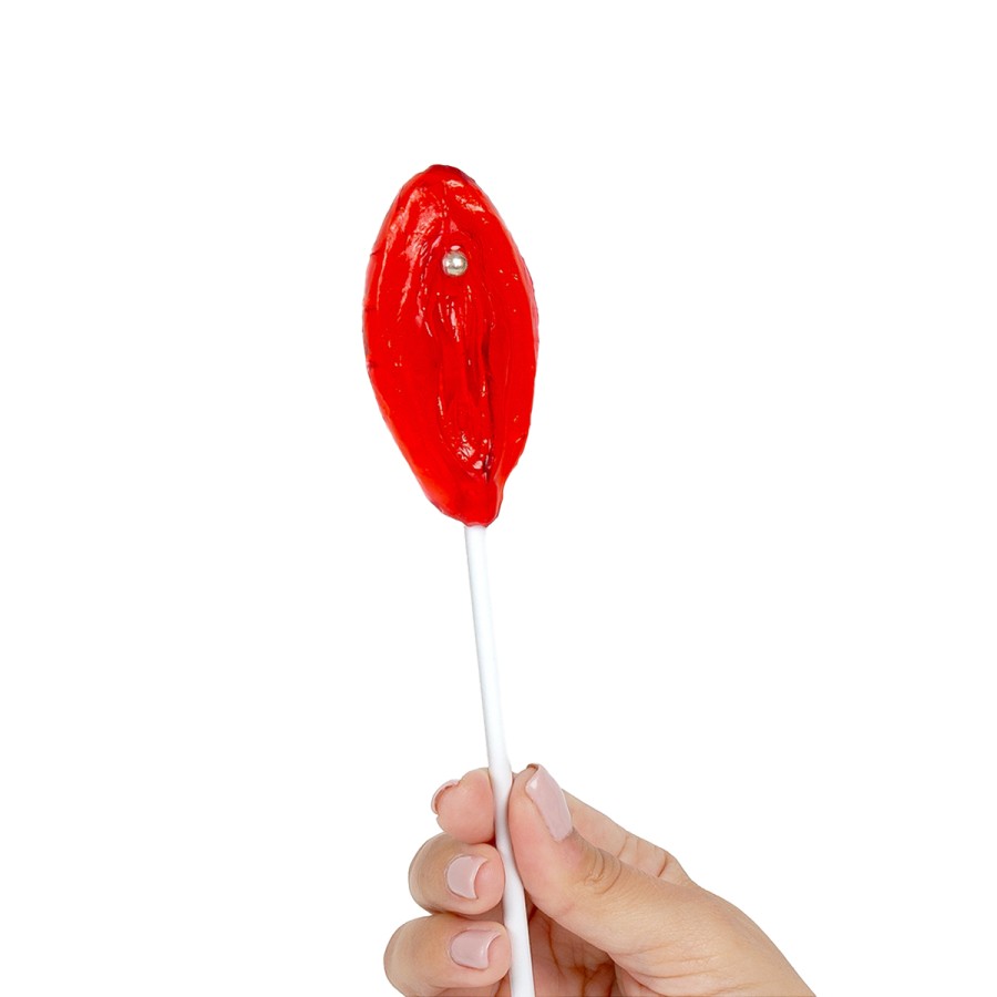 Sucette vulve fraise - Secret Play