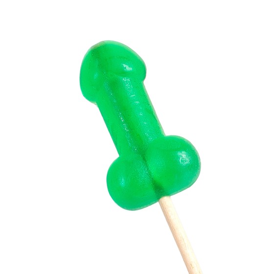 Présentoir de 40 sucettes pénis à la menthe avec effet rafraichissant Présentoir de 40 sucettes pénis à la menthe avec effet rafraichissant