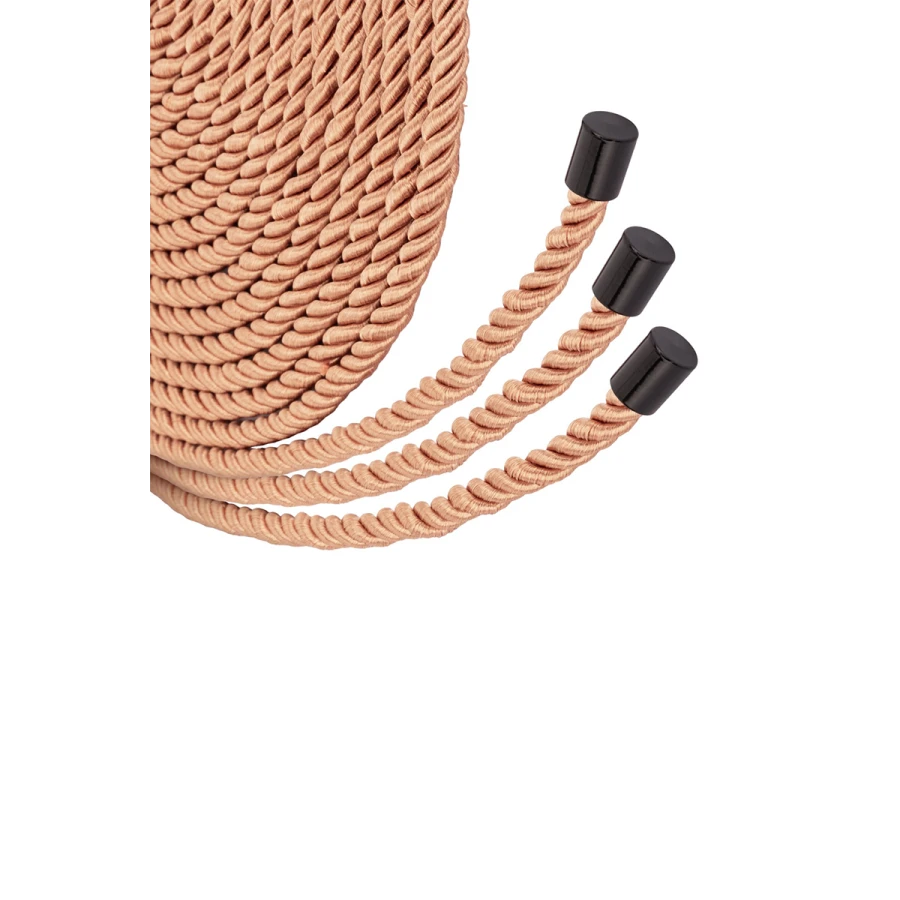 Coffret 3 cordes de bondage Premium - Rosy Gold