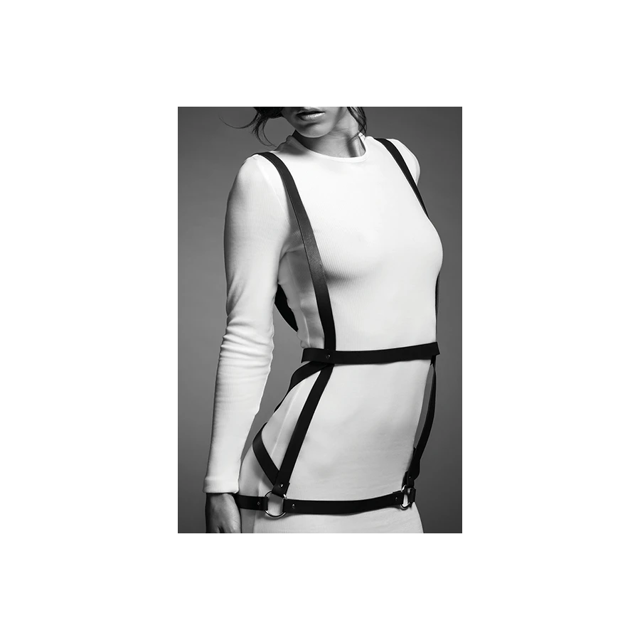 Robe harnais noire - Maze