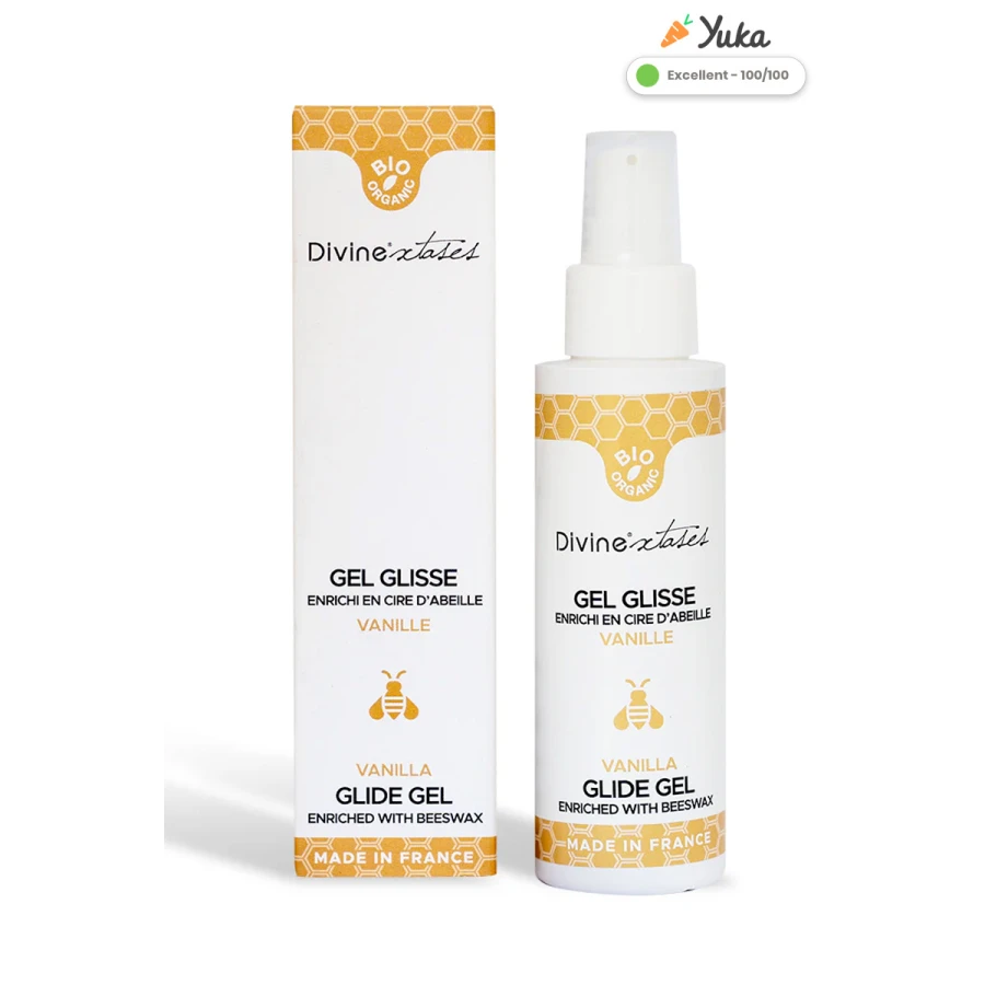 Lubrifiant Bio Vanille 100ml - Divinexstases