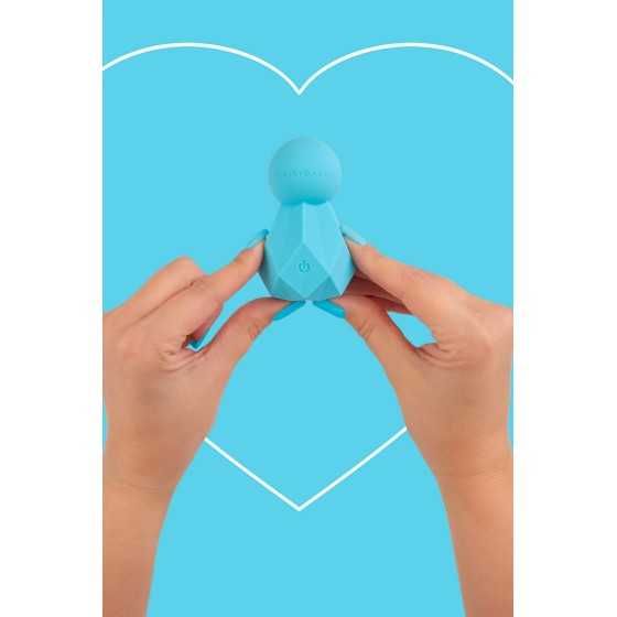 Mini vibro rechargeable BlissKey bleu - FairyGasm Mini vibro rechargeable BlissKey bleu - FairyGasm