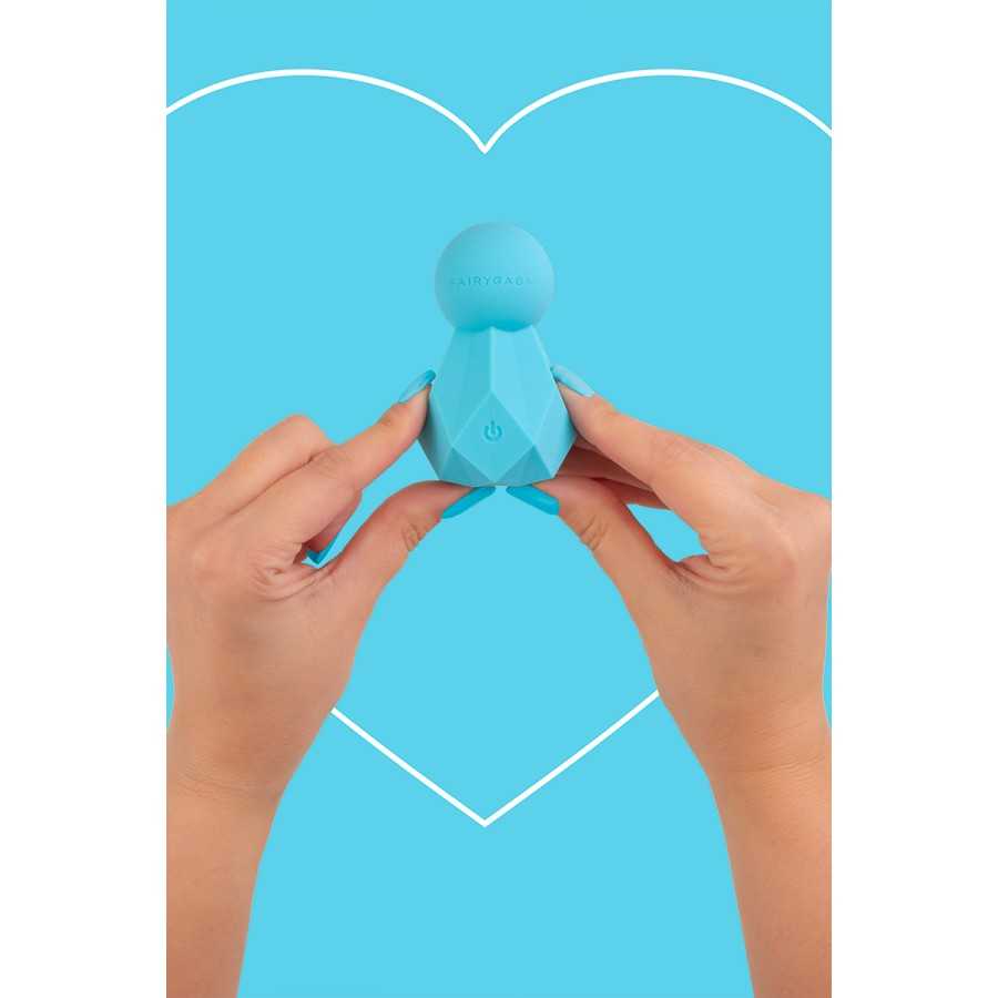 Mini vibro rechargeable BlissKey bleu - FairyGasm