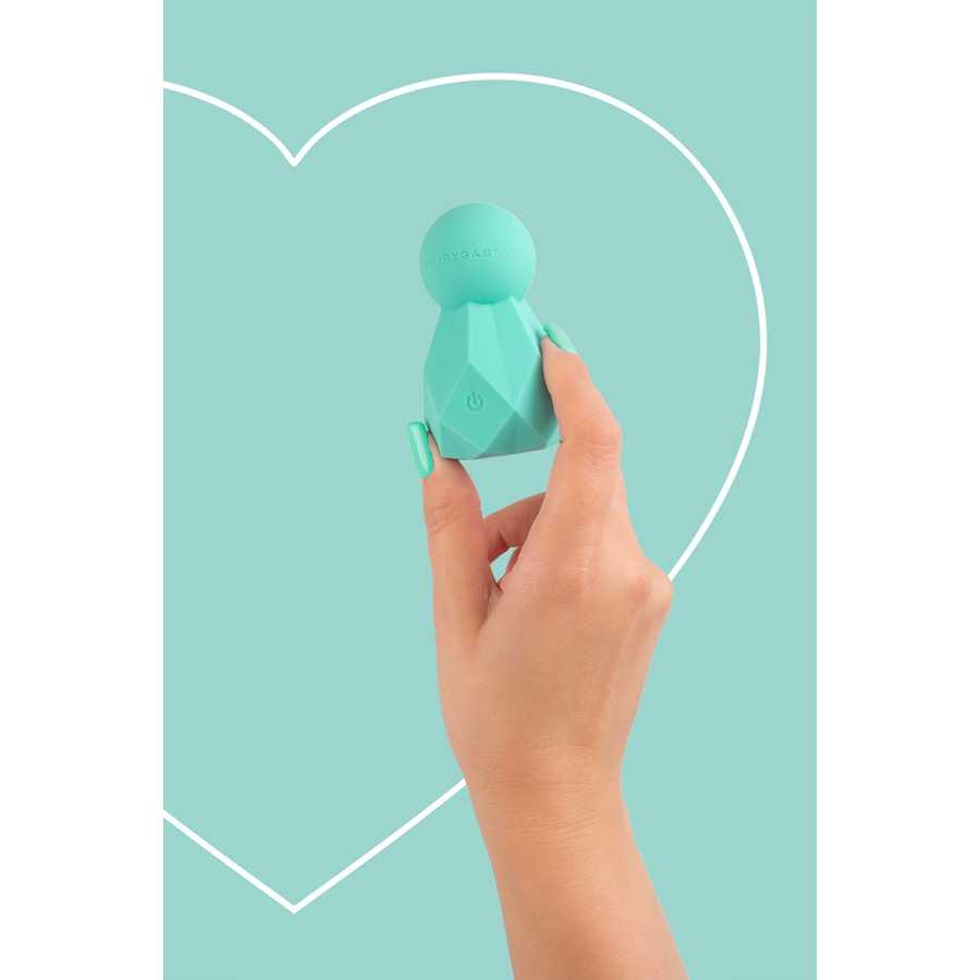 Mini vibro rechargeable BlissKey vert - FairyGasm
