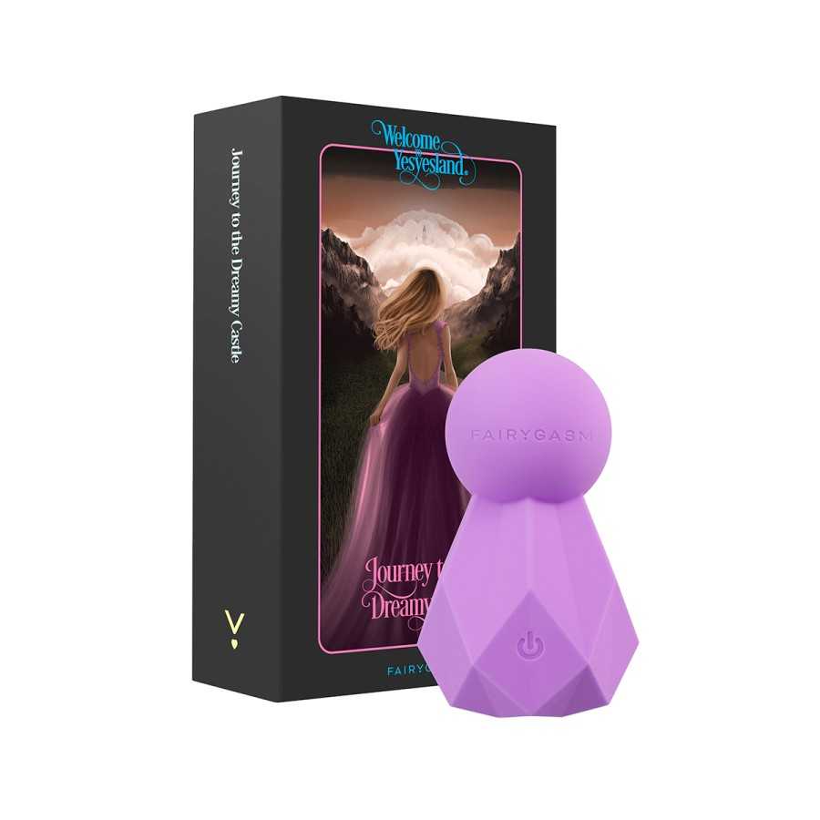 Mini vibro rechargeable BlissKey violet - FairyGasm