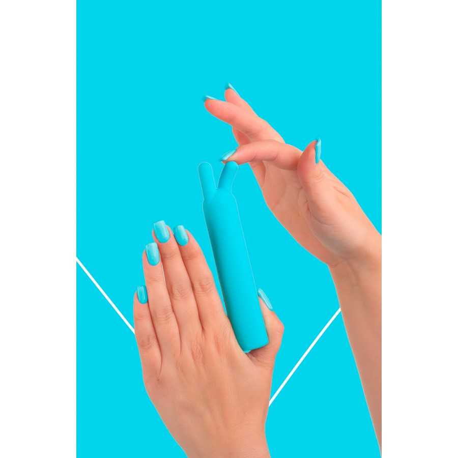 Mini vibro rechargeable BlissStars bleu - FairyGasm