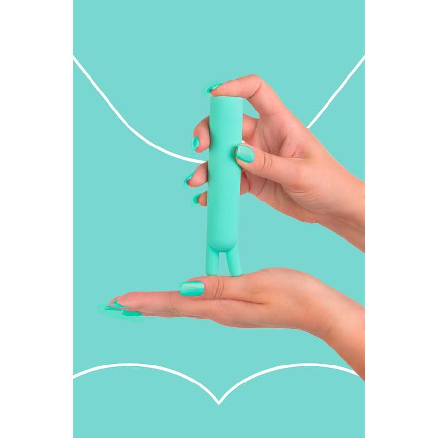 Mini vibro rechargeable BlissStars vert - FairyGasm