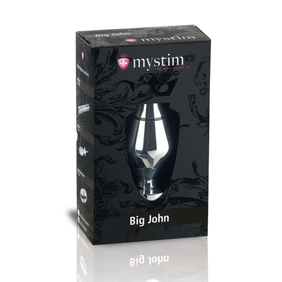 Plug électro-stimulation Big John XL - Mystim Plug électro-stimulation Big John XL - Mystim