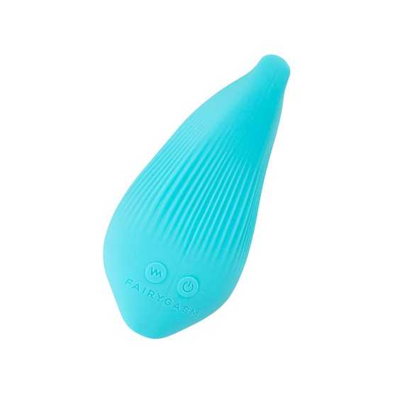 Mini vibro rechargeable DelightfulWave bleu - FairyGasm