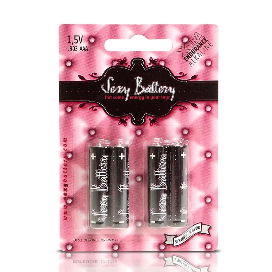 Sexy battery - Piles AAA x4 Sexy battery - Piles AAA x4