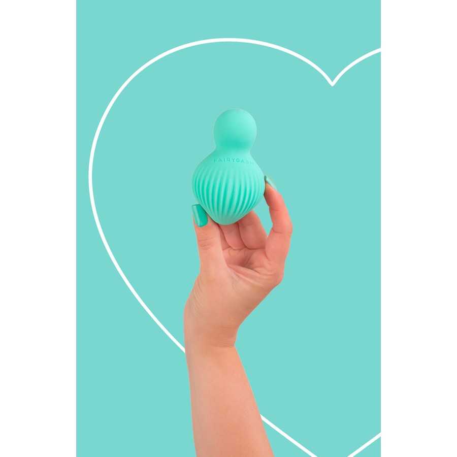 Mini vibro rechargeable EnchantedDesire vert - FairyGasm