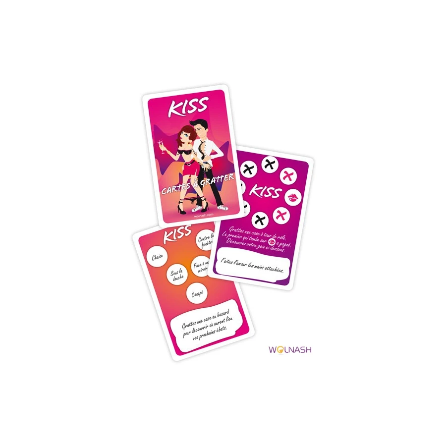 Cartes à gratter Kiss Cartes à gratter Kiss
