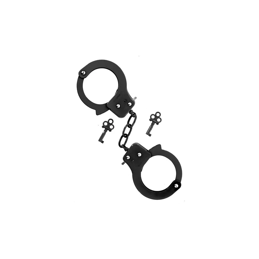 Menottes en métal coloré