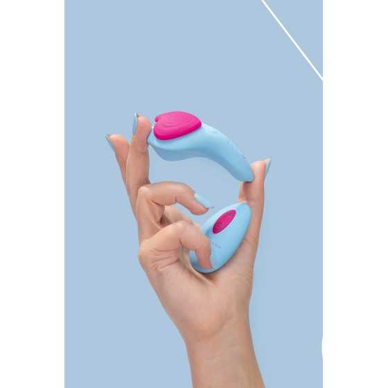 Stimulateur télécommandé de culotte HeartGem bleu - FairyGasm Stimulateur télécommandé de culotte HeartGem bleu - FairyGasm