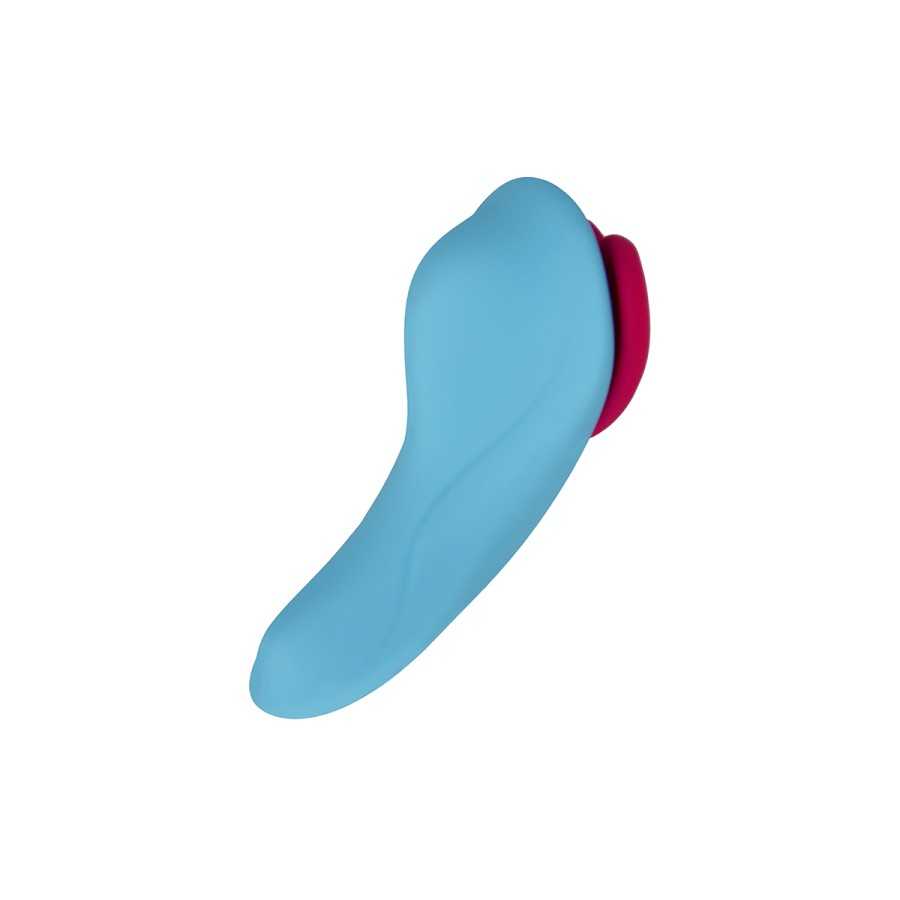 Stimulateur télécommandé de culotte HeartGem bleu - FairyGasm