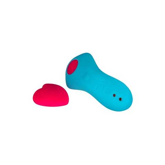 Stimulateur télécommandé de culotte HeartGem bleu - FairyGasm Stimulateur télécommandé de culotte HeartGem bleu - FairyGasm