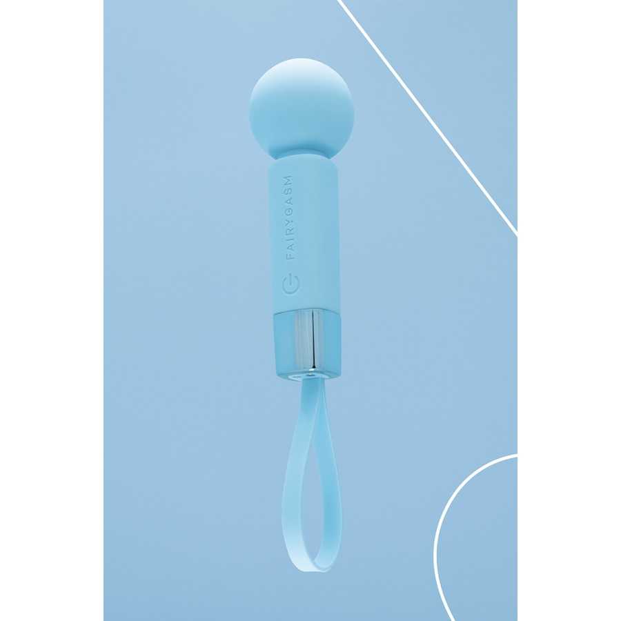 Mini vibro rechargeable Pearlstasy bleu - FairyGasm
