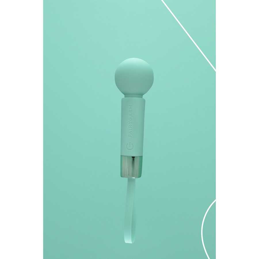 Mini vibro rechargeable Pearlstasy vert - FairyGasm